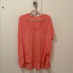 FP Movement by Free People Coral Long Sleeve Tee
